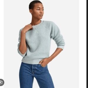 Everlane The Renew Fleece Raglan Sweatshirt